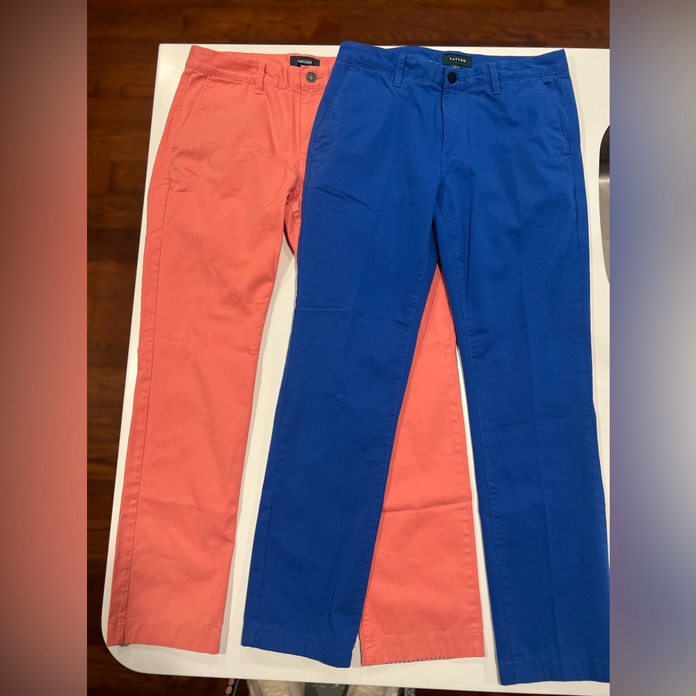 TWO pants: Taylrd mens chinos 32-32
